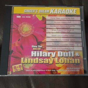 Hilary Duff and Lindsay Lohan Karaoke CD Soundtrack-Great Price!